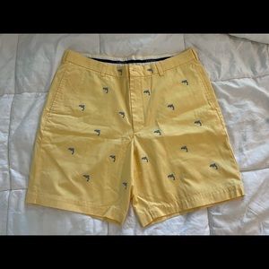 Brooks Brothers Yellow Shorts
